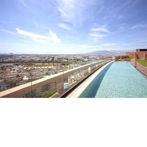 -MalagaSunApts-SkyGarden Teatinos Pool Playground