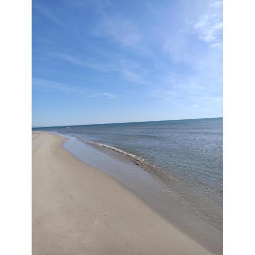 100 metros de la playa