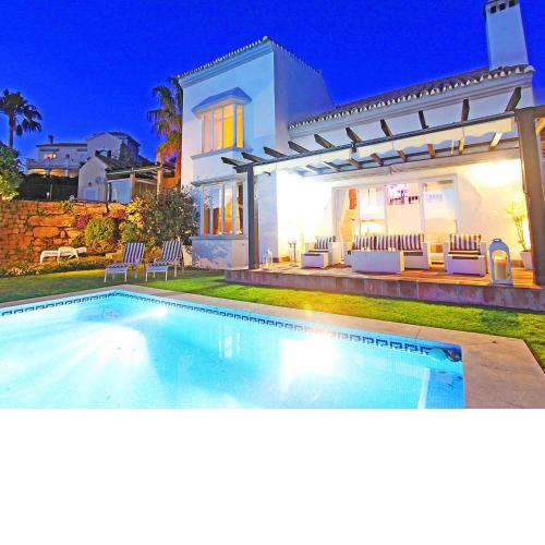 1140 Panorama sea view villa heated pool wifi