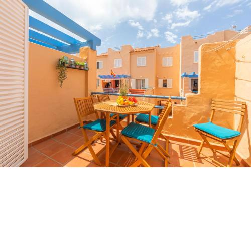 1a linea playa, balcon & piscina