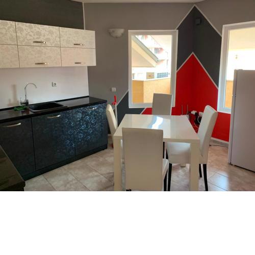 2-bedroom, 1- living room with folding divan, apartment with swimming pool and terrace
