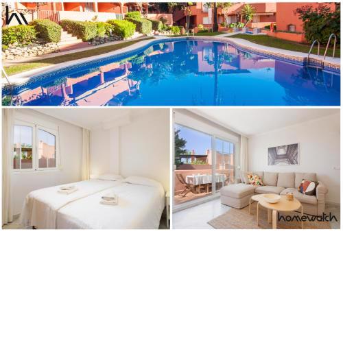 2 bedroom front line beach flat in Costabella, Marbella, Marbella