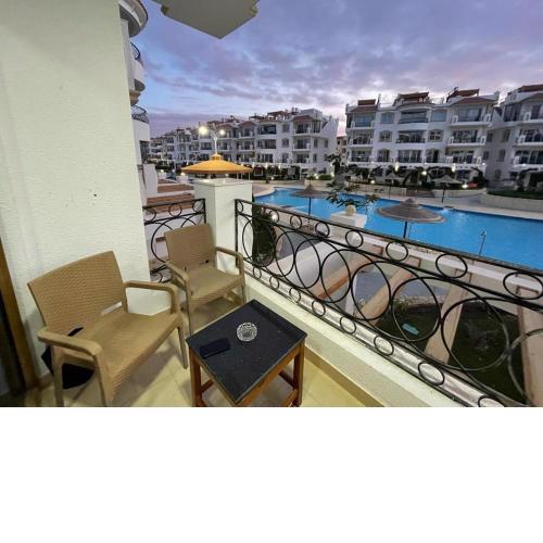 2-bedroom on the 2nd floor in Sharm Hills Resort with pool view