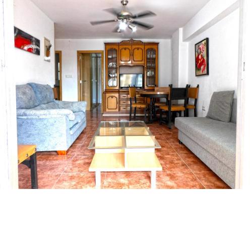 2 bedrooms appartement at Cullera 500 m away from the beach with city view and furnished terrace