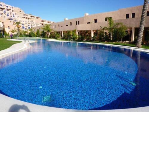 2 bedrooms appartement at Mojacar 400 m away from the beach with sea view shared pool and furnished terrace