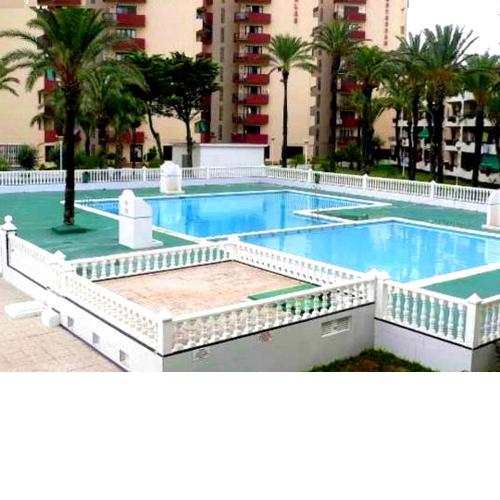 2 bedrooms appartement at San Javier 100 m away from the beach with sea view shared pool and furnished balcony