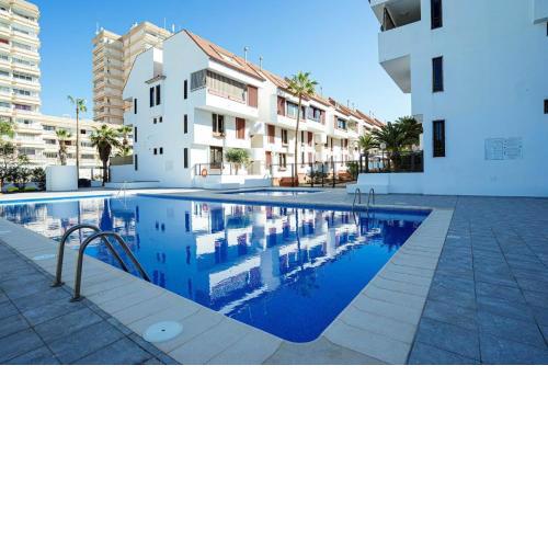 2 bedrooms appartement with city view shared pool and enclosed garden at Arona 1 km away from the beach