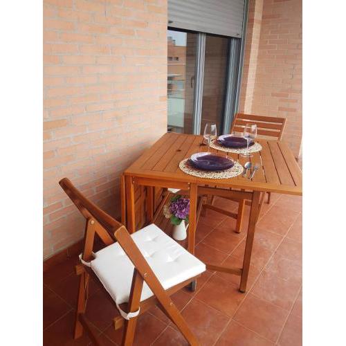 2 bedrooms appartement with shared pool and terrace at Ciruena