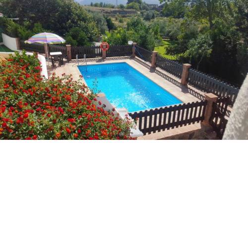 2 bedrooms villa with city view private pool and enclosed garden at Orgiva