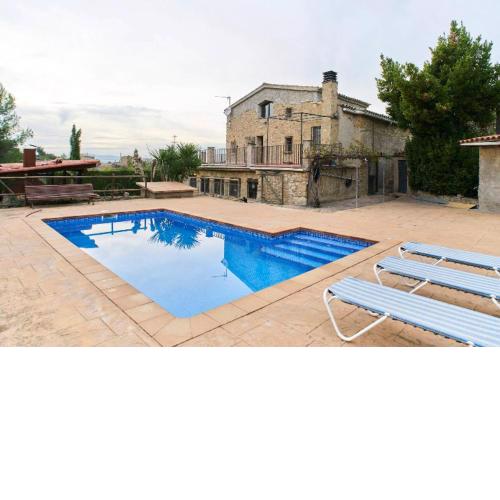 2 bedrooms villa with private pool enclosed garden and wifi at Castellbell i el Vilar