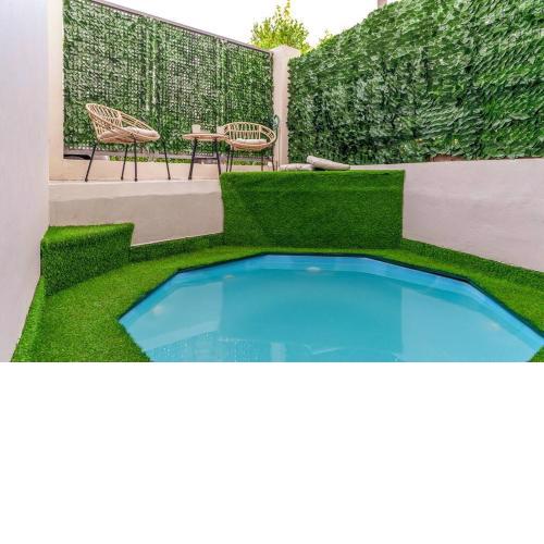2 Floor apartment with private Pool