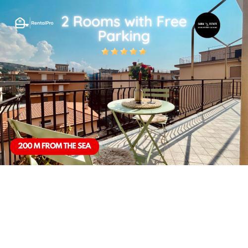 [200 metri dal Mare] Bilocale con Free Parking