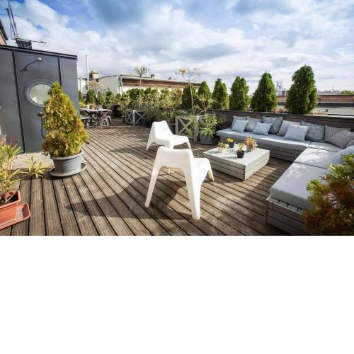 200m2 Splendid Downtown Flat with 75m2 Gergious Terrace
