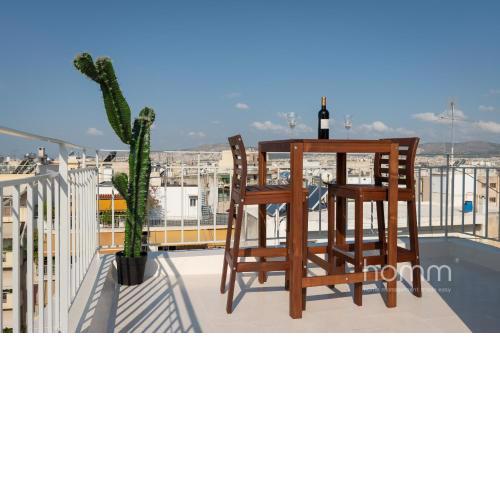 22sqm Tiny homm RoofTop Flat & Patio Acropolis View