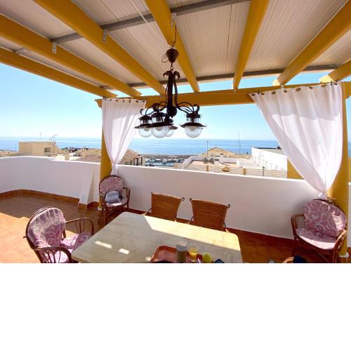 3 bedrooms appartement at Villaricos 200 m away from the beach with sea view furnished terrace and wifi