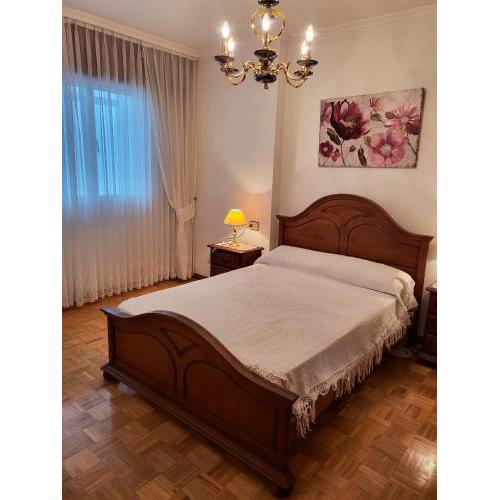 3 bedrooms appartement at Vivero 400 m away from the beach with city view balcony and wifi