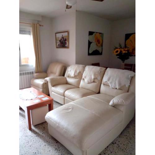 3 bedrooms appartement with city view furnished terrace and wifi at Zamora