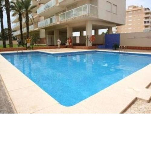 3 bedrooms appartement with sea view shared pool and enclosed garden at Guardamar del Segura 4 km away from the beach