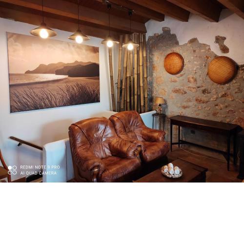 3 bedrooms house with city view and furnished terrace at Roda de Bera 3 km away from the beach