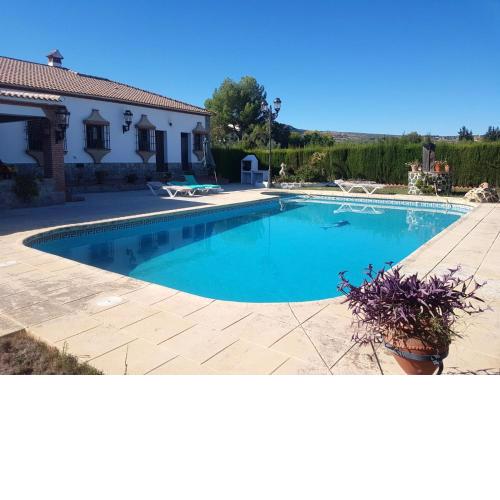 3 bedrooms house with private pool enclosed garden and wifi at Arriate