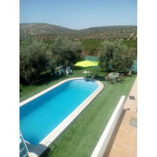 4 bedrooms house with private pool enclosed garden and wifi at Montilla Cordoba