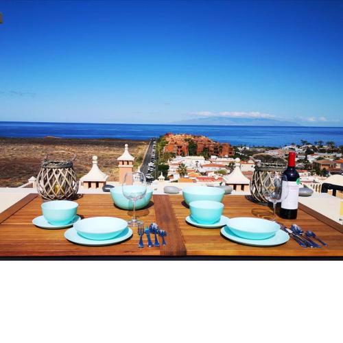 45qmDachterrasse+Meerblick+360°+Teideblick+Pool