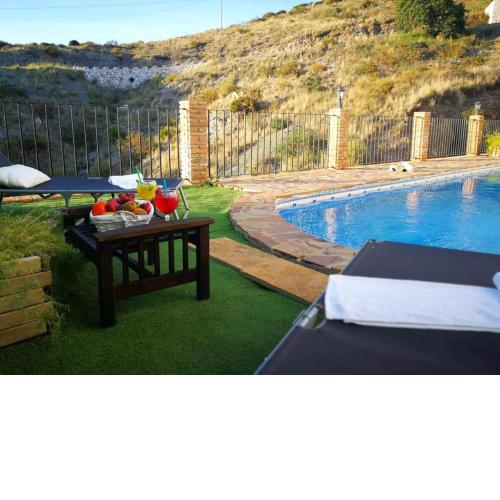 5 bedrooms villa with sea view private pool and furnished terrace at Mijas