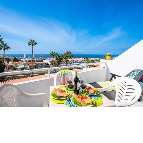 536B Cozy 1 bedroom, pool, terrace, sun lounger