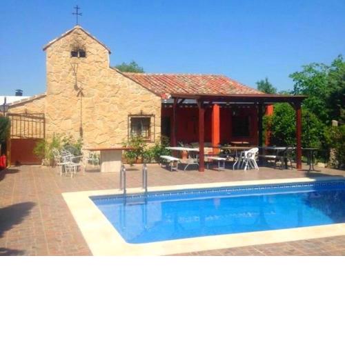 6 bedrooms house with private pool and enclosed garden at Burguillos de Toledo