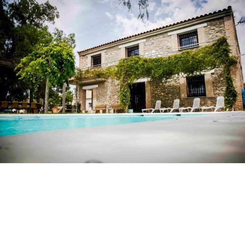 6 bedrooms house with private pool furnished garden and wifi at Oria