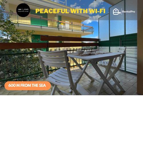 [600 metri dal Mare] - Tranquillo e con Wi-Fi