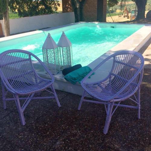 7 bedrooms villa with private pool enclosed garden and wifi at Palma del Rio