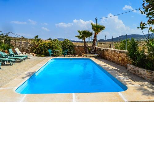 8 bedrooms chalet with private pool furnished terrace and wifi at Abanilla