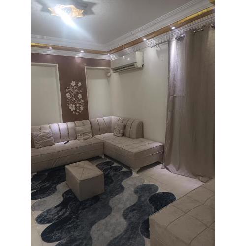 شقه مفروشه علي جسر السويس جنب اسماك دولفن