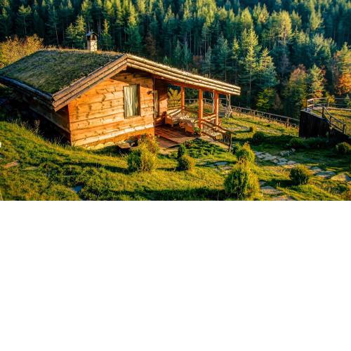 Панорама хаус Лещен и еко къщи Дървена и Землянка