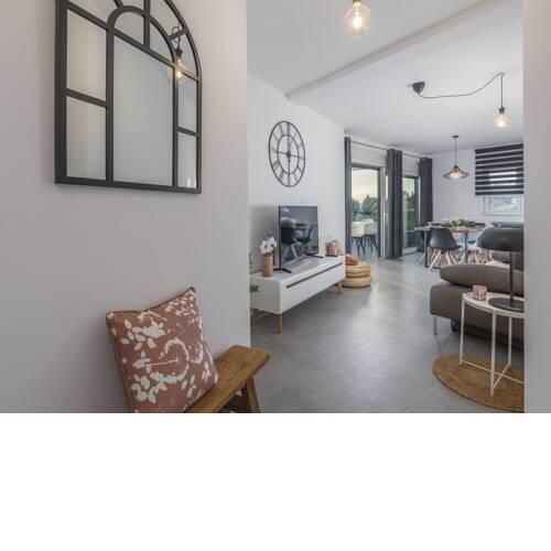 A beautiful apartment with balcony and sea view for 5 persons in Rovinj