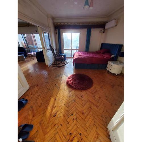 A single bedroom with king bed & private balconey and gorgeous view