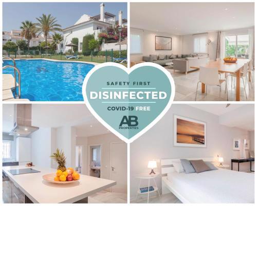 AB Properties -Design House Marbella- 3 mn de Puerto Banus Beach - Golden Mile - Tropical Garden and Pool