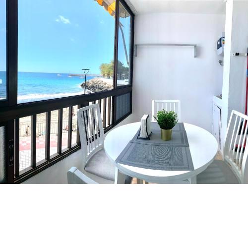 Acogedor estudio con vistas al mar en Patalavaca