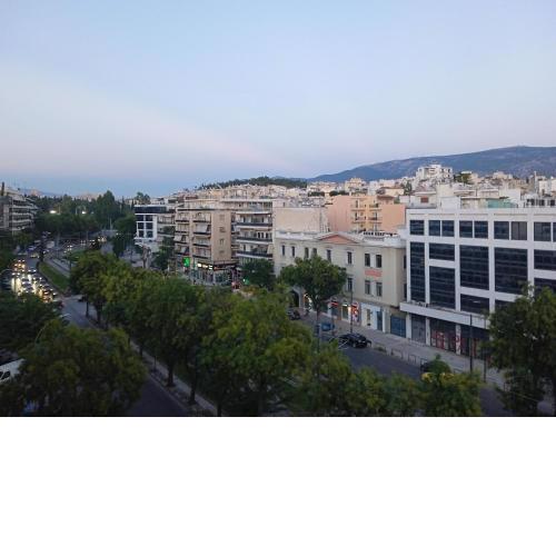 Acropolis apartments with breathtaking city view