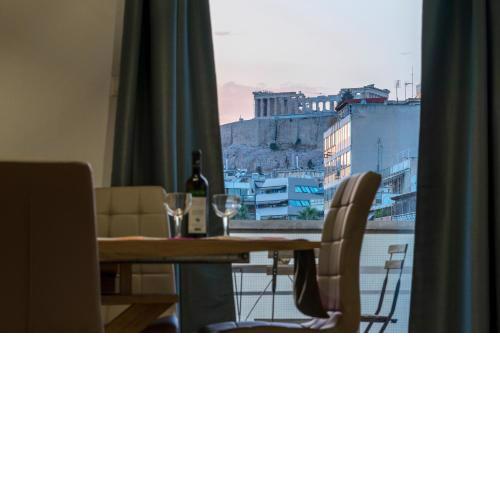 Acropolis view apartment in Athens