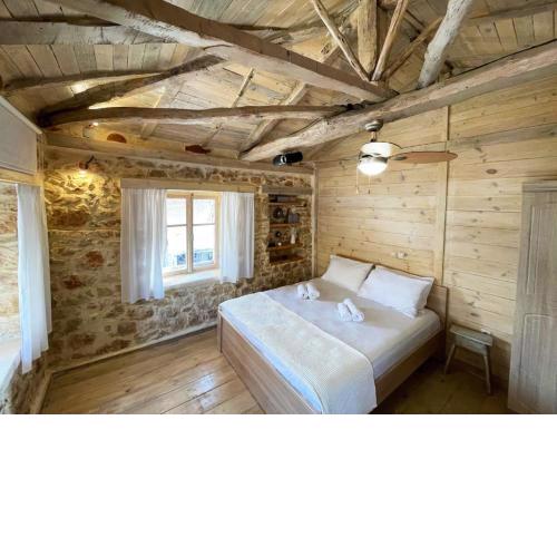 Agios Ioannis Stone Cottage with Private Heated Pool & Hydro-massage