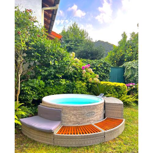 Agradable casa con jacuzzi climatizado exterior en pleno Urdaibai
