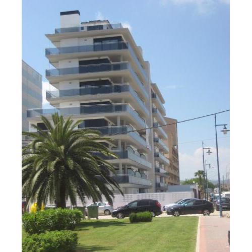 Aguamarina Peñiscola, apartamento primera línea, parking y piscina