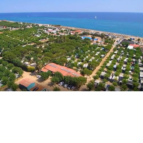 Albatross Mobile Homes on Camping El Pla de Mar