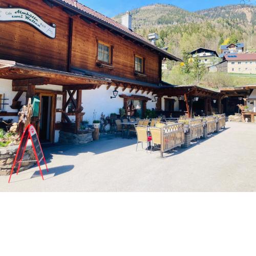 Almhütte zwei Welten