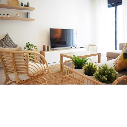 Amalia's Home: Luminoso apartamento muy cerca de la playa