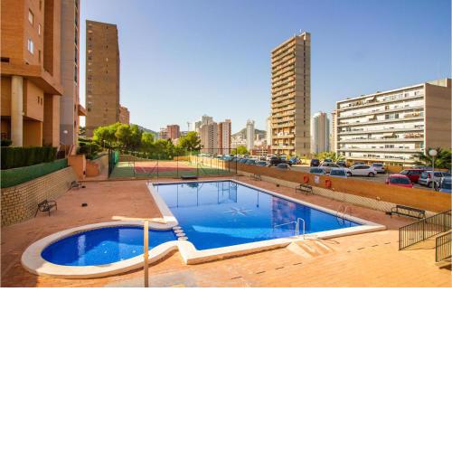 Amazing Apartment In Benidorm With Outdoor Swimming Pool, Swimming Pool And 1 Bedrooms