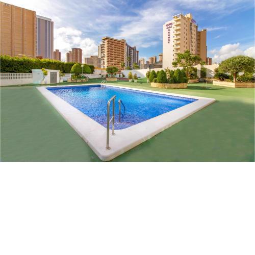 Amazing Apartment In Benidorm With Outdoor Swimming Pool, Wifi And 1 Bedrooms