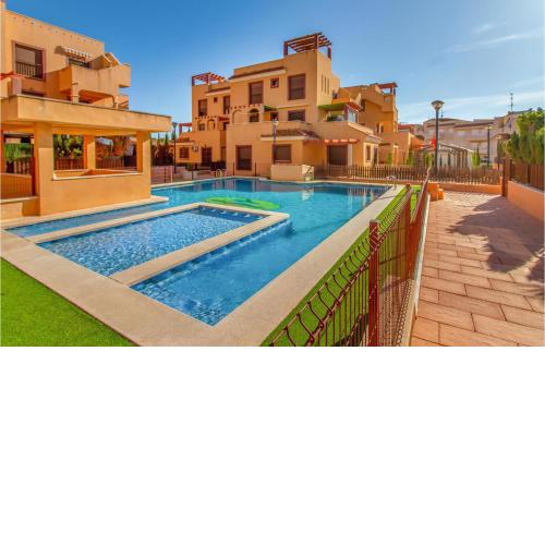 Amazing apartment in guilas with Outdoor swimming pool and 2 Bedrooms